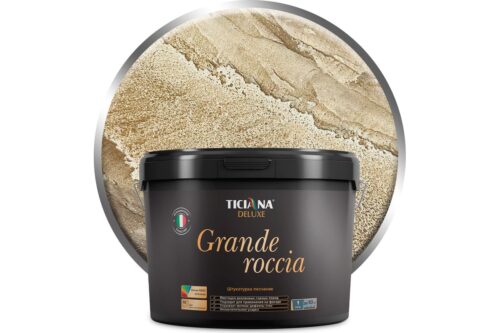 Штукатурка Ticiana DeLuxe Grande roccia Песчаник 13 л 4300002958