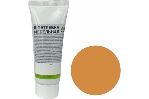 Мебельная шпатлевка Resmat цвет бук бавария темный, 55 г, блистер арт. 2406