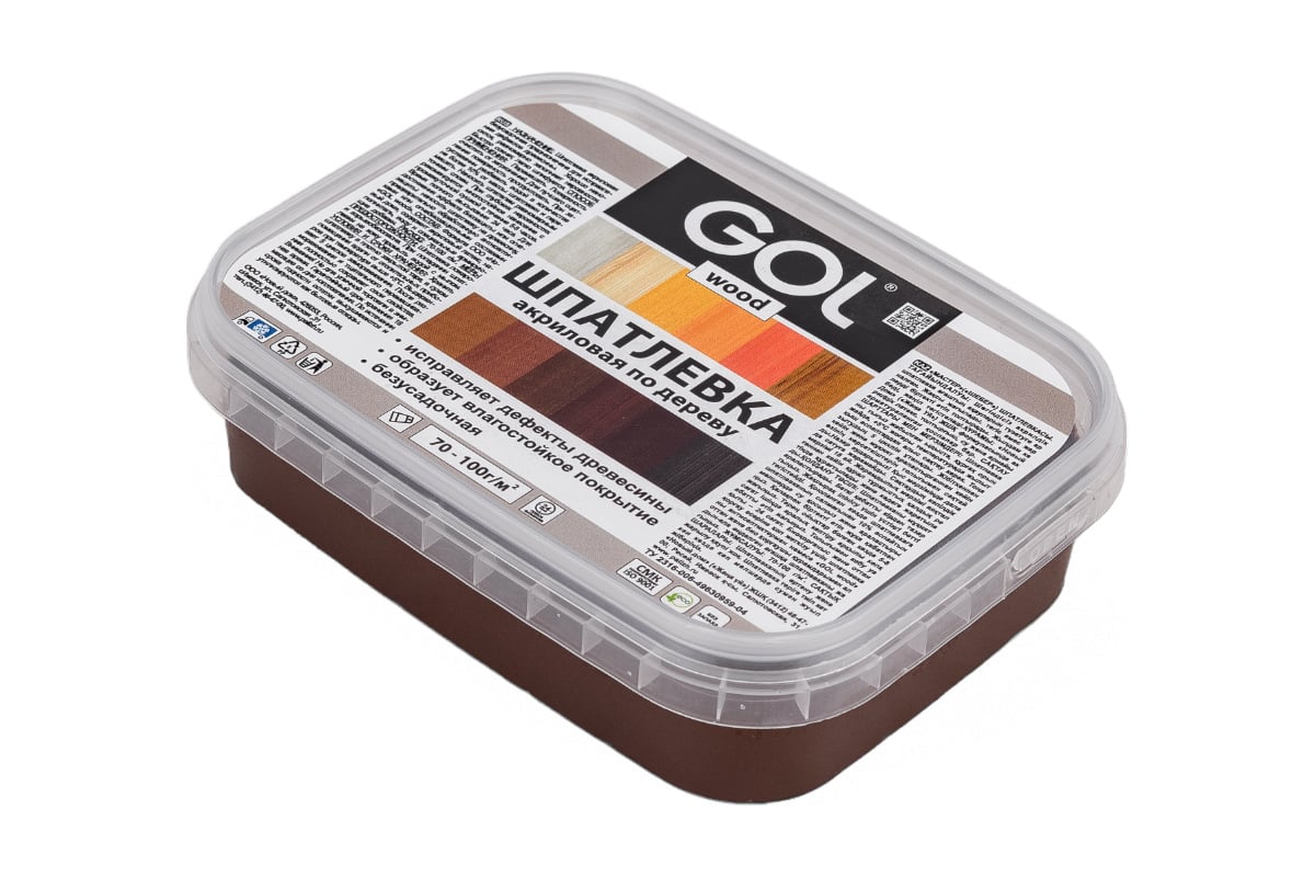 Шпатлевка акриловая по дереву МАСТЕР GOL Wd.250.090 (0.14 кг; палисандр) Palizh 11605694 — изображение 3