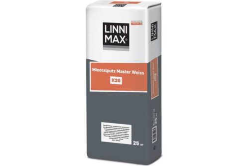 Декоративный штукатурный состав LINNIMAX Mineralputz Master Weiss K20 25 кг 746100013
