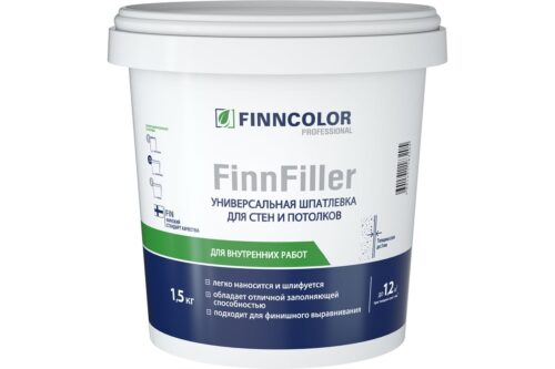 Финишная шпатлевка Finncolor Finnfiller 0,9 л 700008046