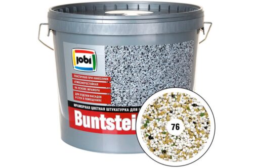 Мраморная штукатурка JOBI BUNTSTEINPUTZ №76 2мм 20кг 14980