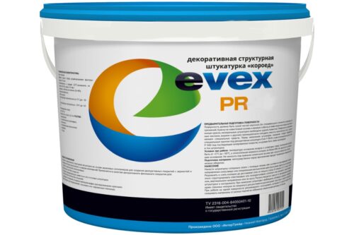 Штукатурка Короед PR-25 (25 кг; зерно 2.5 мм) Evex 5725