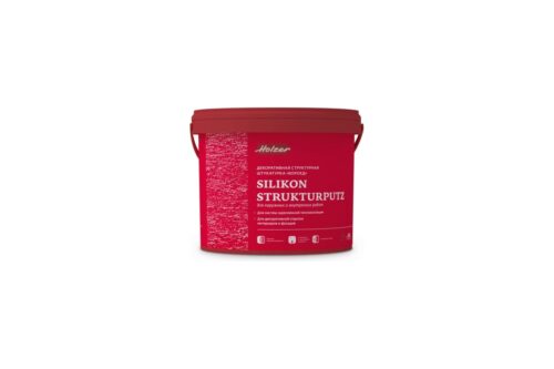 Штукатурка декоративная Silikon Strukturputz R 15 (25 кг; зерно 1.5 мм) Holzer 1550