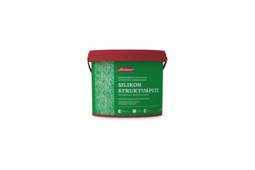 Штукатурка декоративная Silikon Strukturputz K 25 (25 кг; зерно 2.5 мм) Holzer 2304