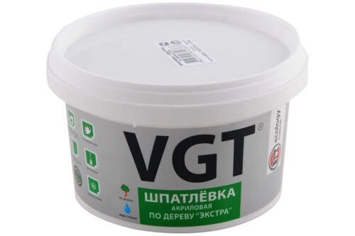Шпаклевка по дереву Экстра Дуб 1 кг VGT 3348