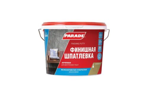 Шпатлевка акриловая финишная 10 л S41 PARADE 90000152285
