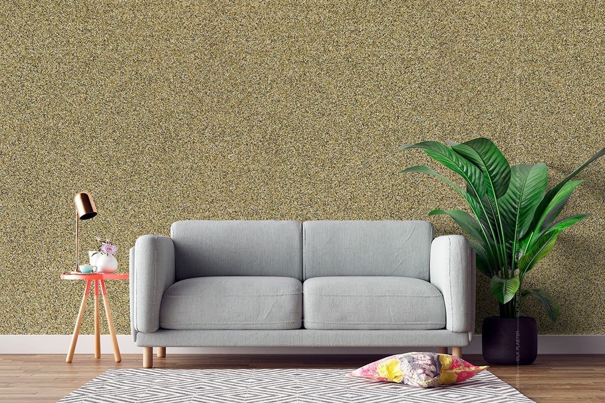 Штукатурка декоративная Silkplaster MIXART Absolute интерьерная оливково-коричневая 5,5 кг 3023 — изображение 3