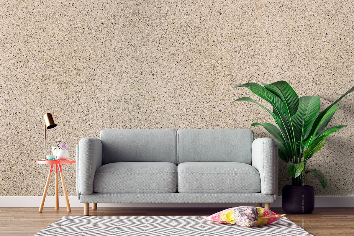 Штукатурка декоративная Silkplaster MIXART Absolute интерьерная песочная 5,5 кг 3025 — изображение 4