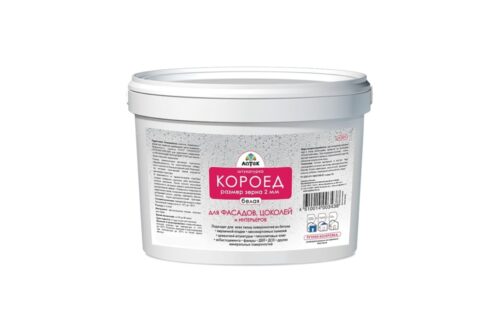 Штукатурка Короед Л307 (15 кг; зерно 2 мм) Латек LAS024