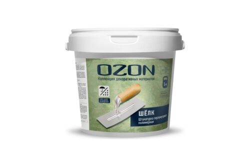 Штукатурка декоративная полимерная Шелк 1 кг OZON ШЛК-1