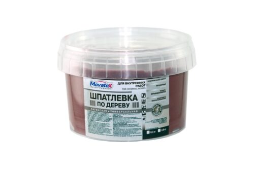 Шпаклевка по дереву (0.8 кг; махагон) Movatex Т16165