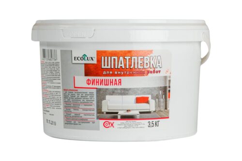 Финишная шпатлевка ECOLUX 3.5 кг 4607133682736