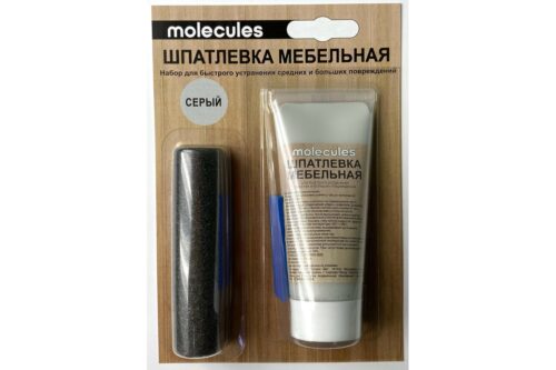 Мебельная шпатлевка Molecules серый KMLS754