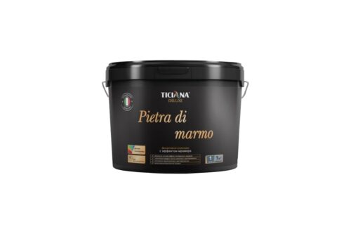 Декоративная штукатурка Ticiana DeLuxe Pietra di marmo под мрамор, 4 л 4300004243