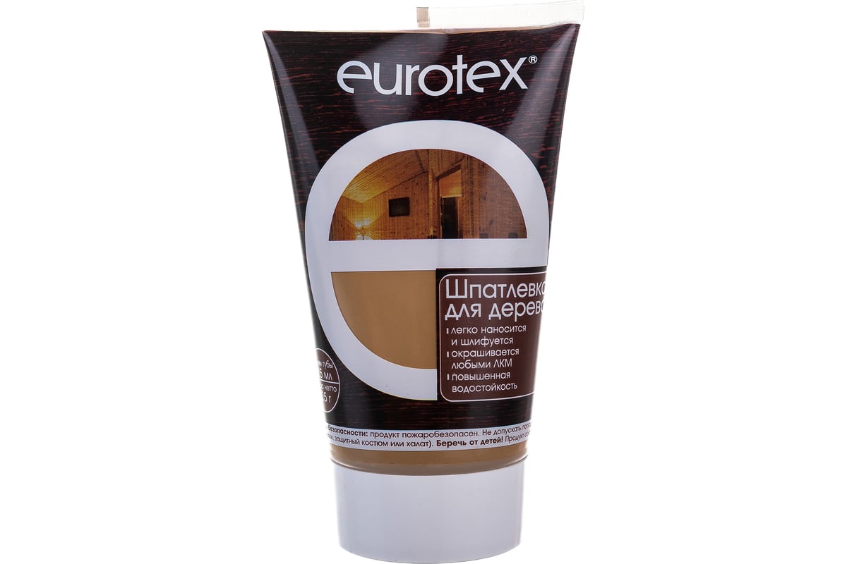ШПАТЛЕВКА ПО ДЕРЕВУ Eurotex ДУБ 0,225 КГ 17748