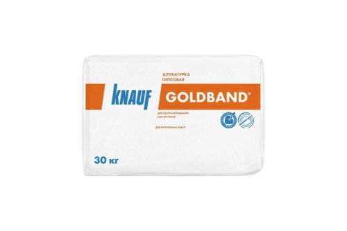 Штукатурка гипсовая Knauf Гольдбанд 30 кг 2864