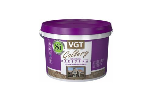 Фактурная штукатурка VGT силиконизированная, 25 кг 11607611