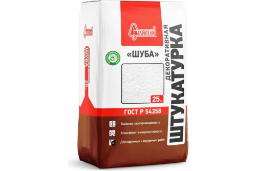 Декоративная штукатурка Старатели Шуба 3 мм 25 кг 3277/3446