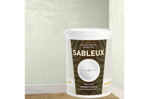 Декоративное покрытие L’impression Sableux с фактурой мелкого плотного перламутрового песка цвет Оливковый 32097 JFAR6D11RR