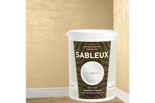 Декоративное покрытие L’impression Sableux 1 л, с фактурой мелкого плотного перламутрового песка цвет Слоновая кость 32089 BN1342JZF5