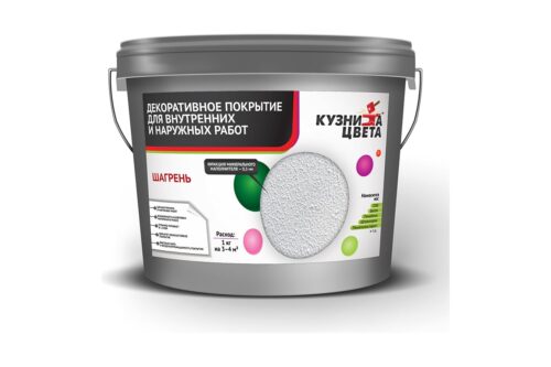Декоративное покрытие Шагрень Кузница Цвета база С, 16 кг УТ00004329