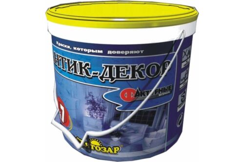 Декор-паста Finlux Святозар-7 АНТИК акриловое фактурное покрытие под мрамор, белое, 2 кг 4603783207602