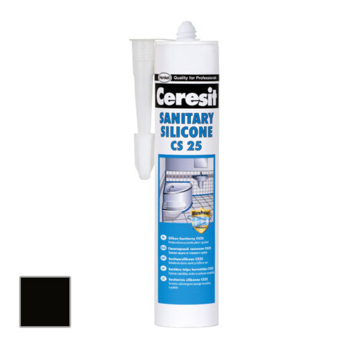 Затирка силиконовая Ceresit CS 25 Графит 0,28 л