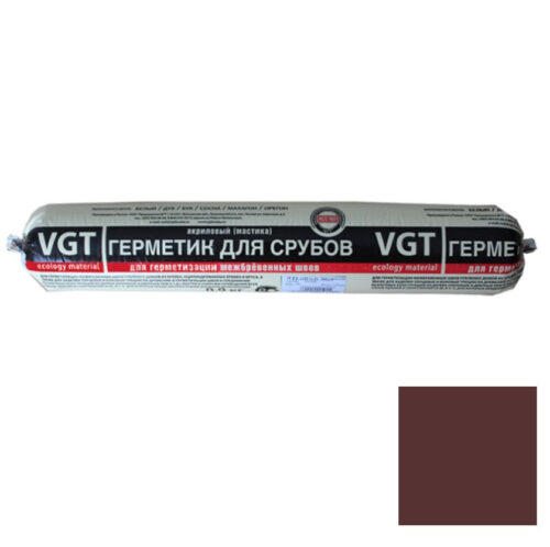 Герметик акриловый VGT для срубов венге 0,9 кг