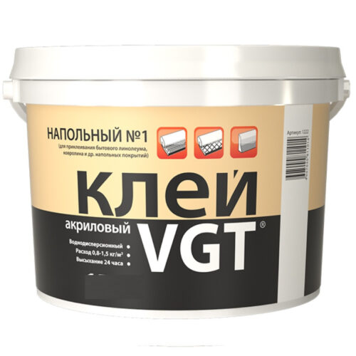 Клей напольный VGT № 1 Эконом 3 кг