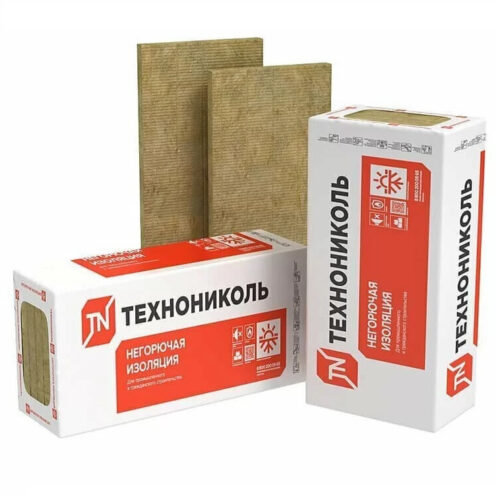 Базальтовая вата Технониколь Техновент Н Проф 1200x600x100 мм 6 плит
