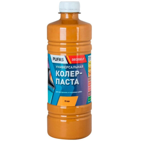 Паста колеровочная универсальная Pufas Decoself 03 Охра 0,1 л
