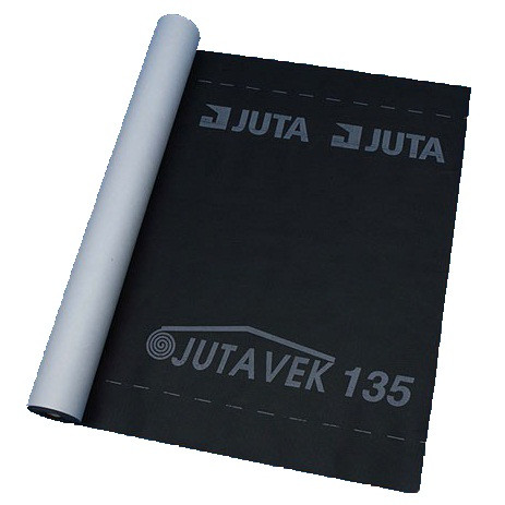 Мембрана ветрозащитная Juta Ютавек 135 супердиффузионная черная