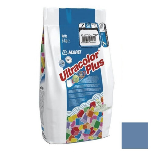Затирка цементная Mapei Ultracolor Plus №172 небесно-голубая 5 кг