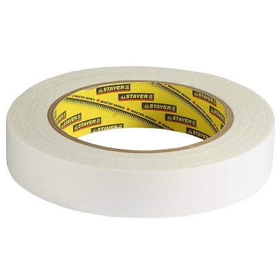 Лента клейкая двухсторонняя Stayer Profi 12231-25-05 5м