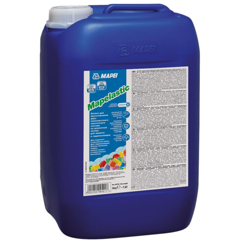 Гидроизоляция двухкомпонентная эластичная Mapei Mapelastic компонент B 8 кг