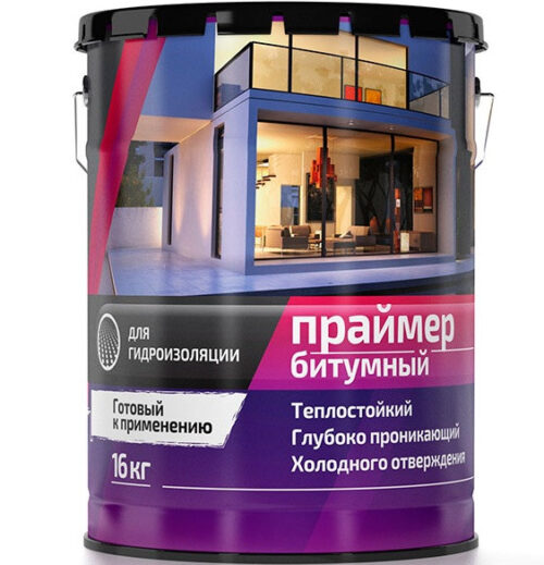 Праймер гидроизоляционный Profilux битумный 16 кг