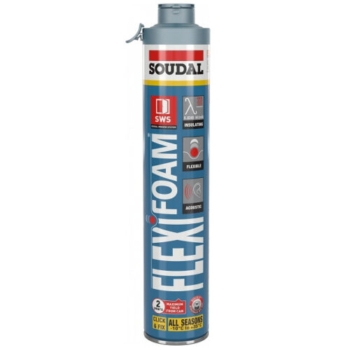 Пена монтажная профессиональная Soudal Flexifoam 750 мл