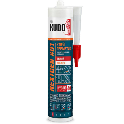 Клей-герметик Kudo Nextgen KBK 524 шовный белый 280 мл