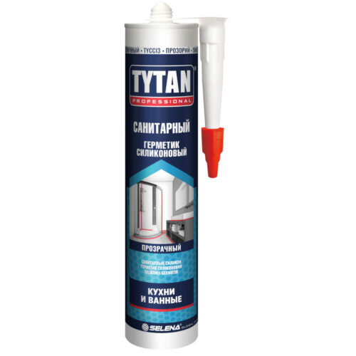 Герметик силиконовый Tytan Professional санитарный бесцветный 280 мл