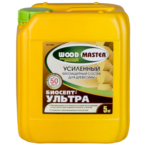 Антисептик Woodmaster Биосепт-Ультра 5 л