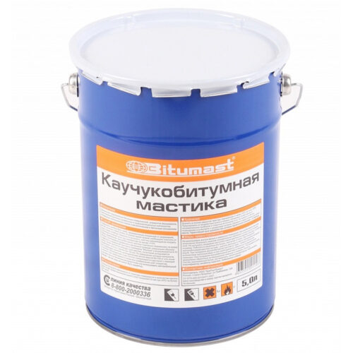 Мастика каучукобитумная Bitumast 5 л