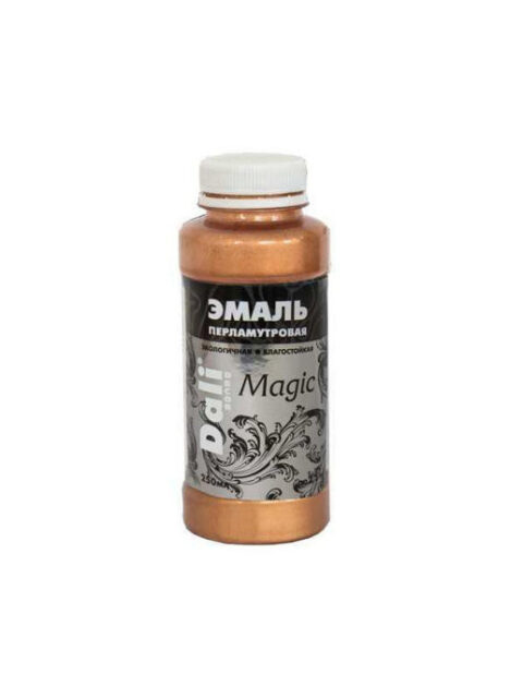 Эмаль акриловая перламутровая Dali Decor Magic медь 0,25 л