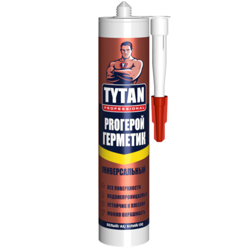 Герметик универсальный Tytan Professional Proгерой белый 280 мл