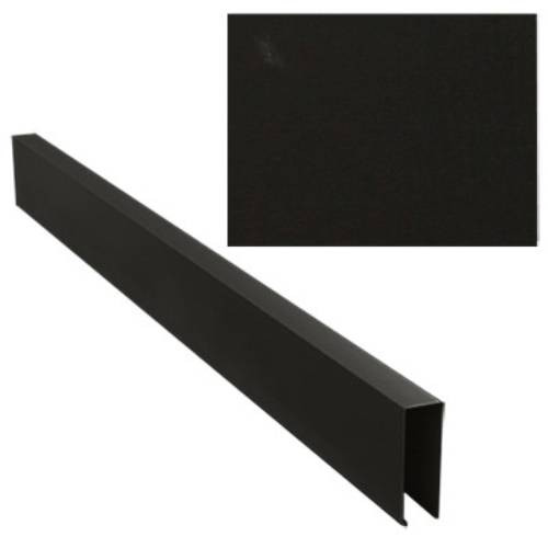 Рейка кубообразная Cesal Art AR С 40/45 3305 черная 45х40х45х3000 мм