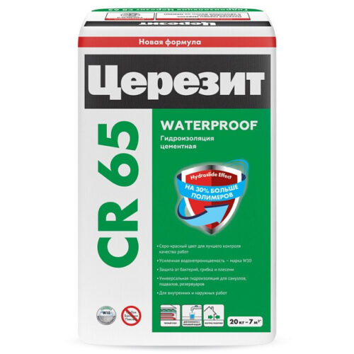 Масса гидроизоляционная Ceresit CR 65 20 кг