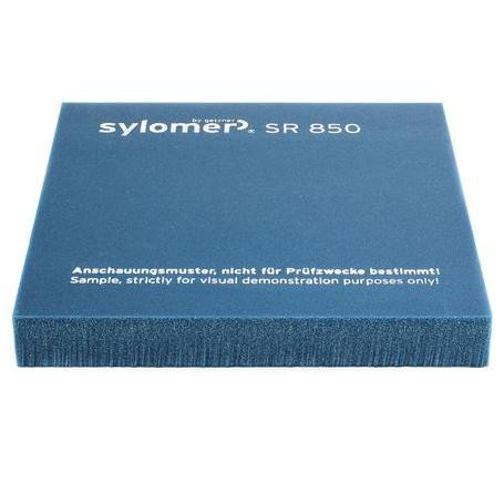 Виброизолирующий эластомер Sylomer SR 850 бирюзовый 1200х1500х12,5 мм