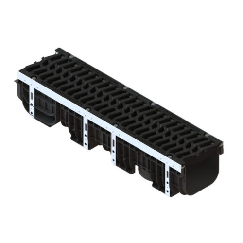 Лоток водоотводный Standartpark PolyMax Drive 08540355-М 1000х260х215 мм пластиковый с решеткой