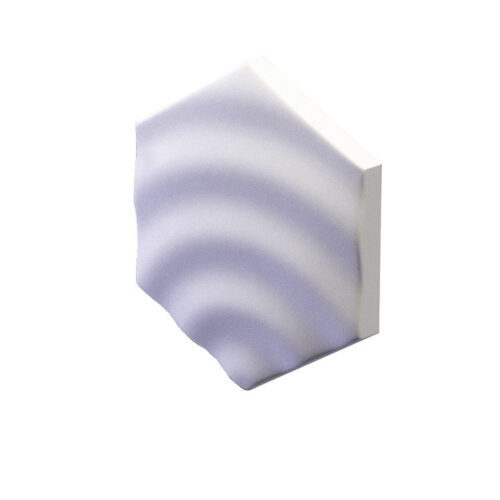 Дизайнерская 3D панель из гипса Artpole Heksa-drip 200x173 мм