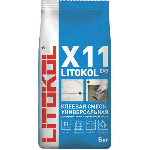 Клей для плитки Litokol X11 5 кг